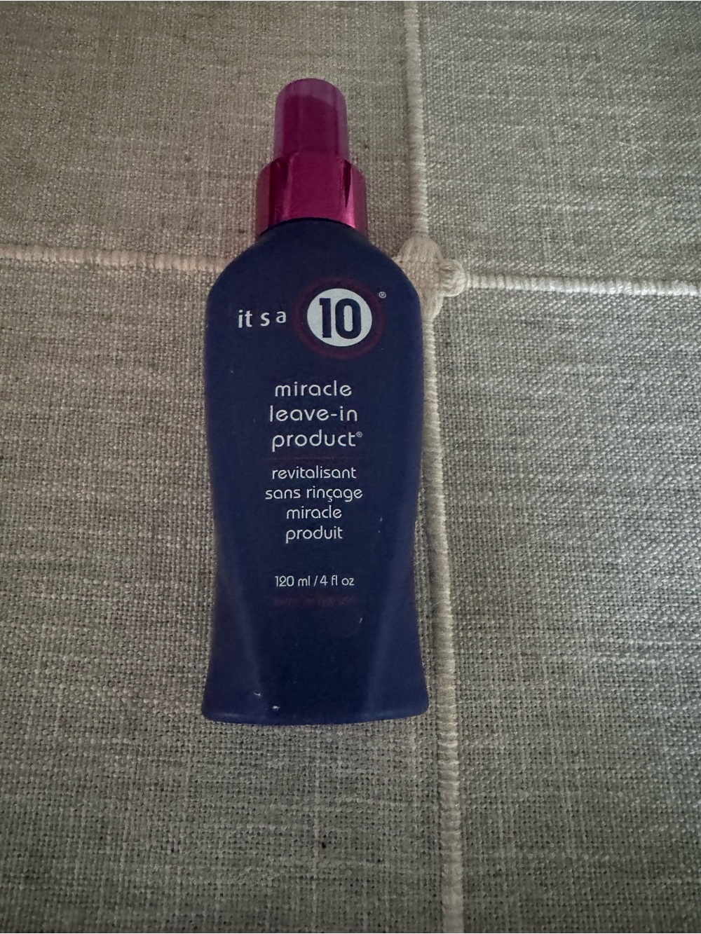 It's a 10 Miracle Leave-In Product – Blue Bottle with Pink Cap